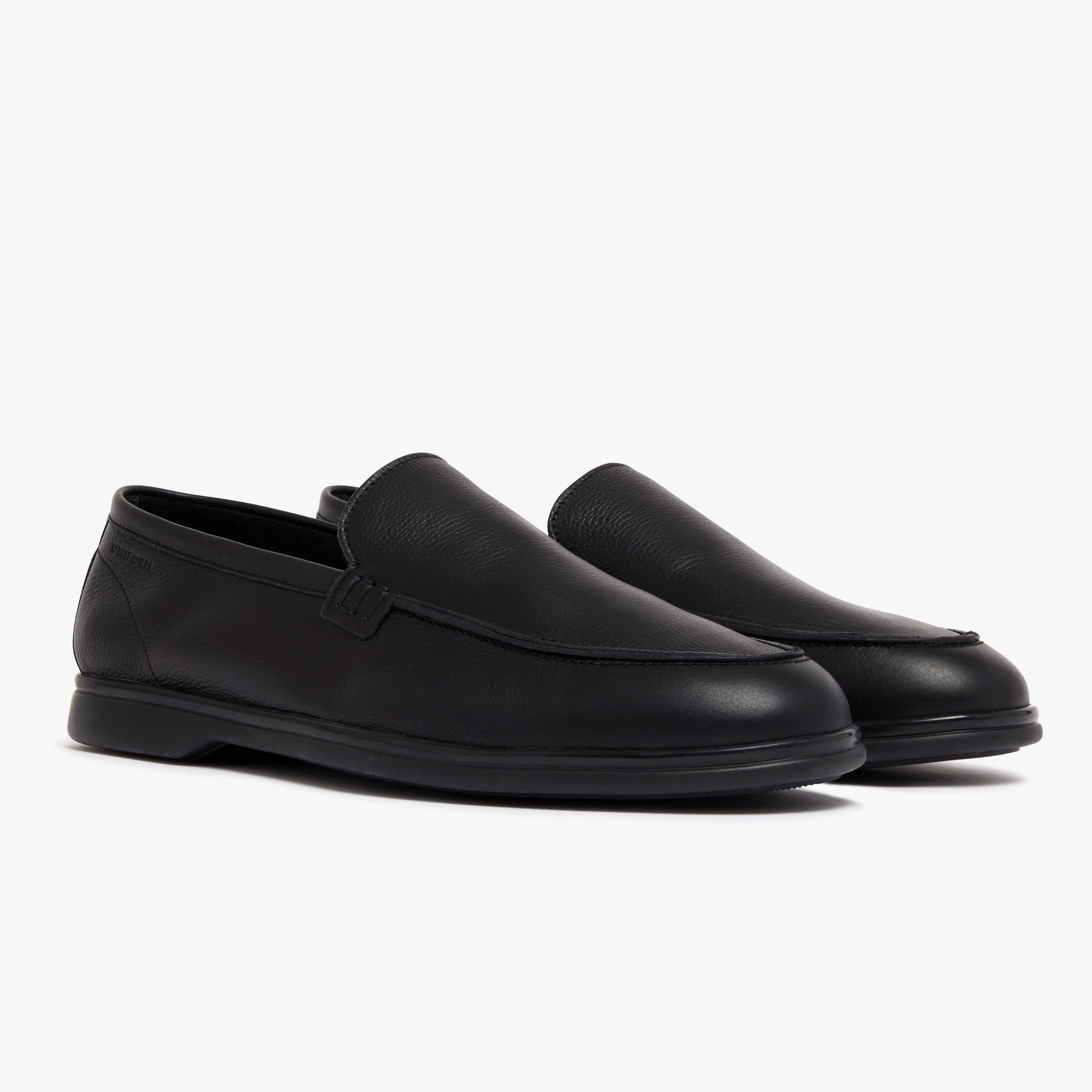 Crest Leather Loafers